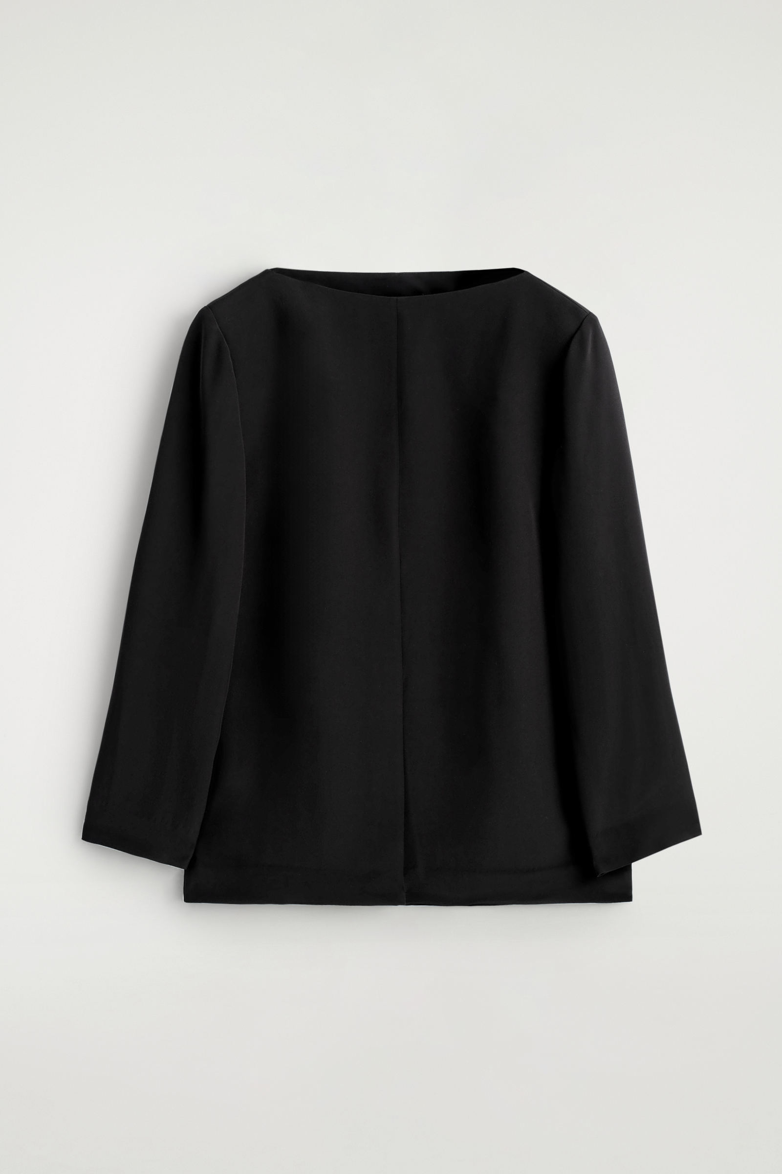 テーラードシルクトップ